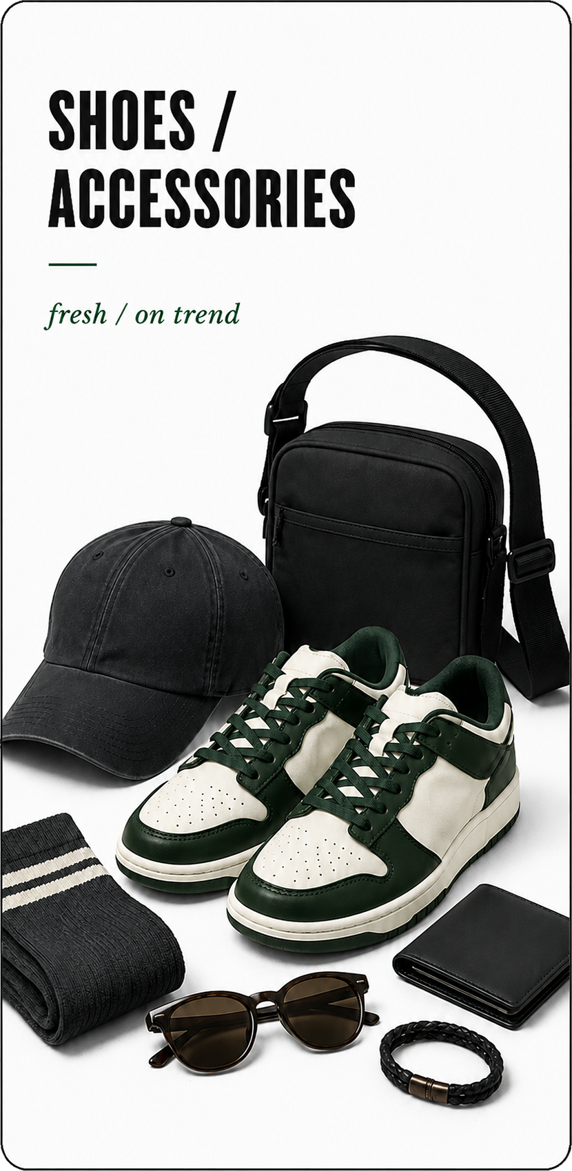 Sneakers, shoes & accessories